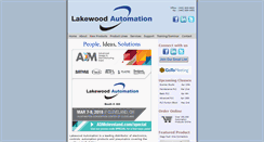 Desktop Screenshot of lakewoodautomation.com